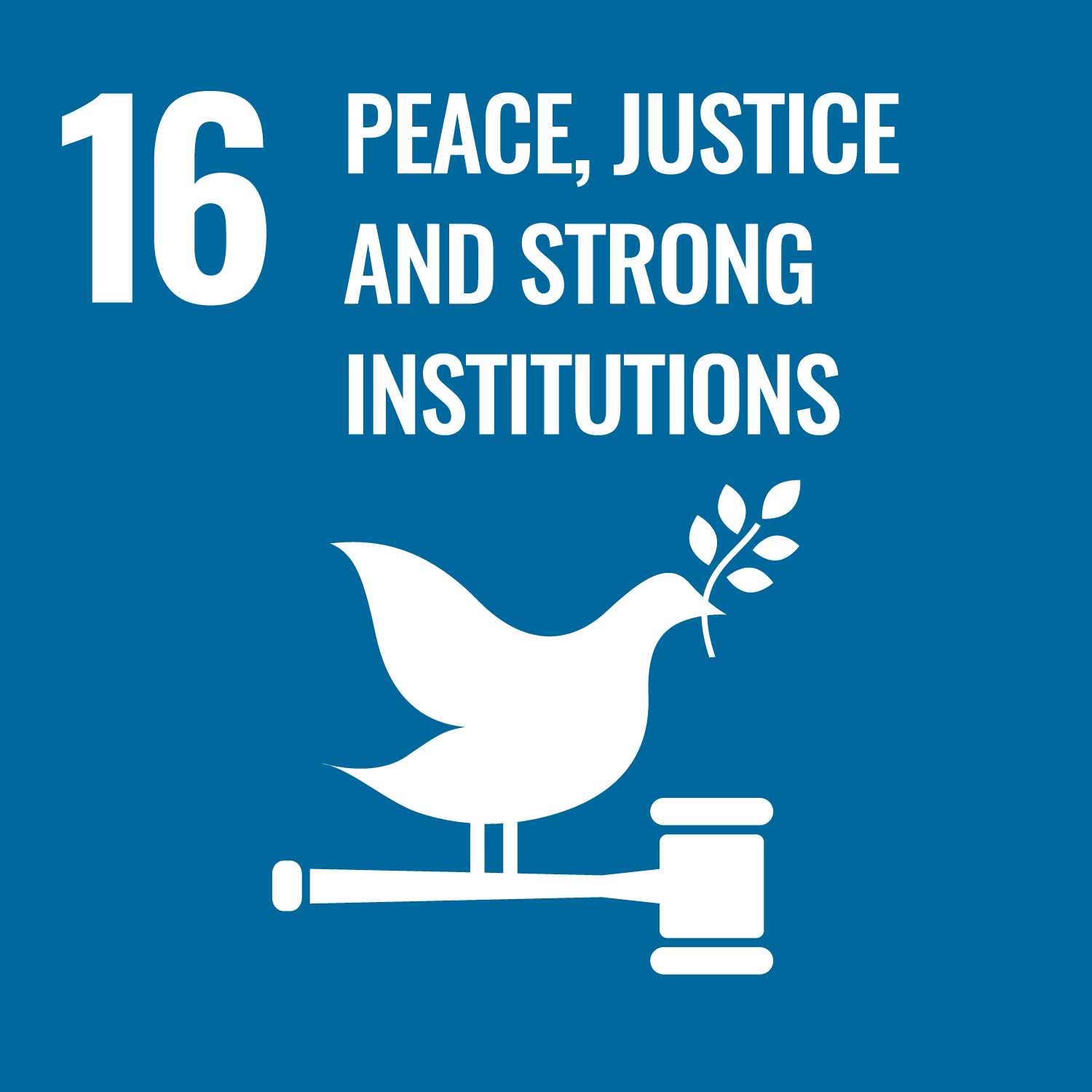 UN Sustainable Development Goal 16: Peace, Justice, and Strong Institutions