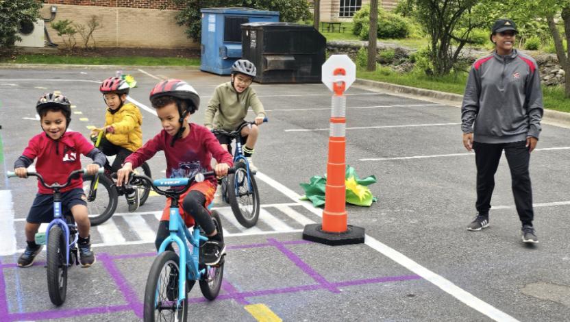 Children at Traffic Garden