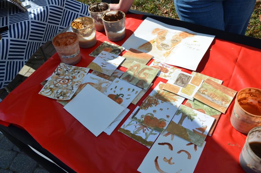 Soil painting