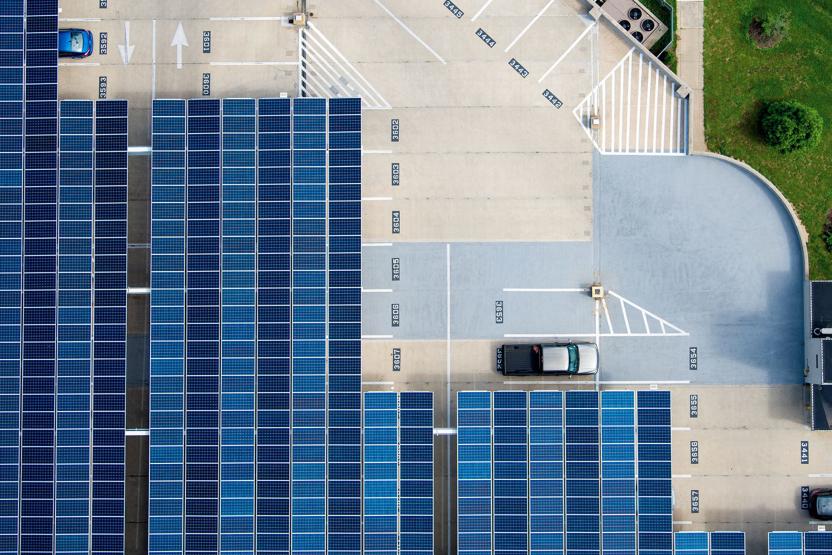 Solar Canopy Garage