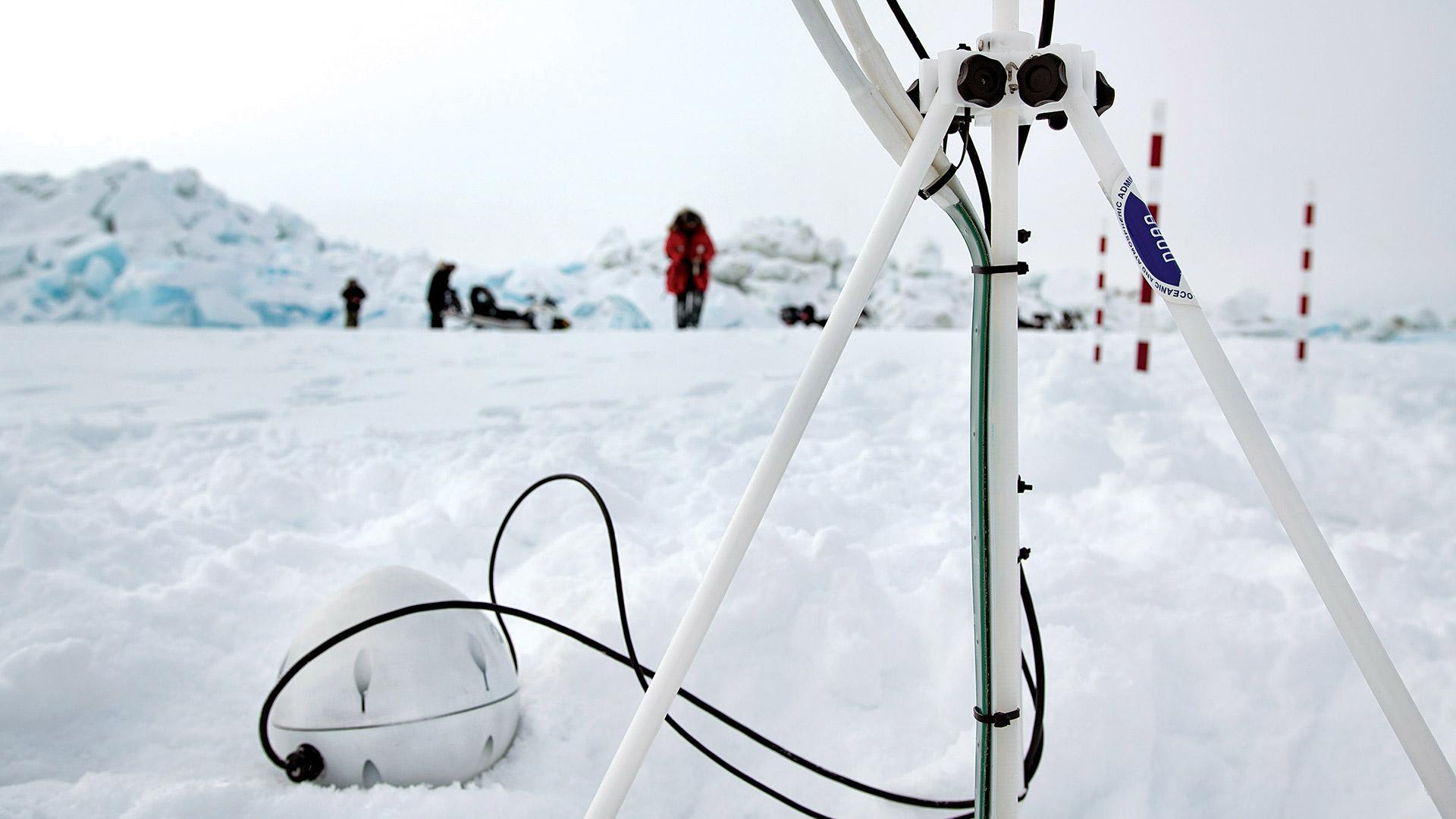 Image of on-site arctic sensor