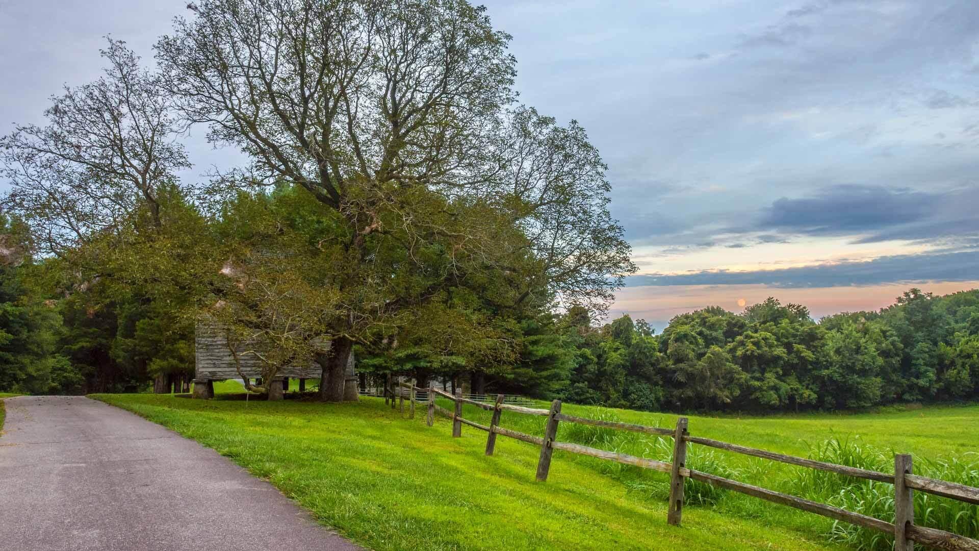 Stock photo of rural Maryland