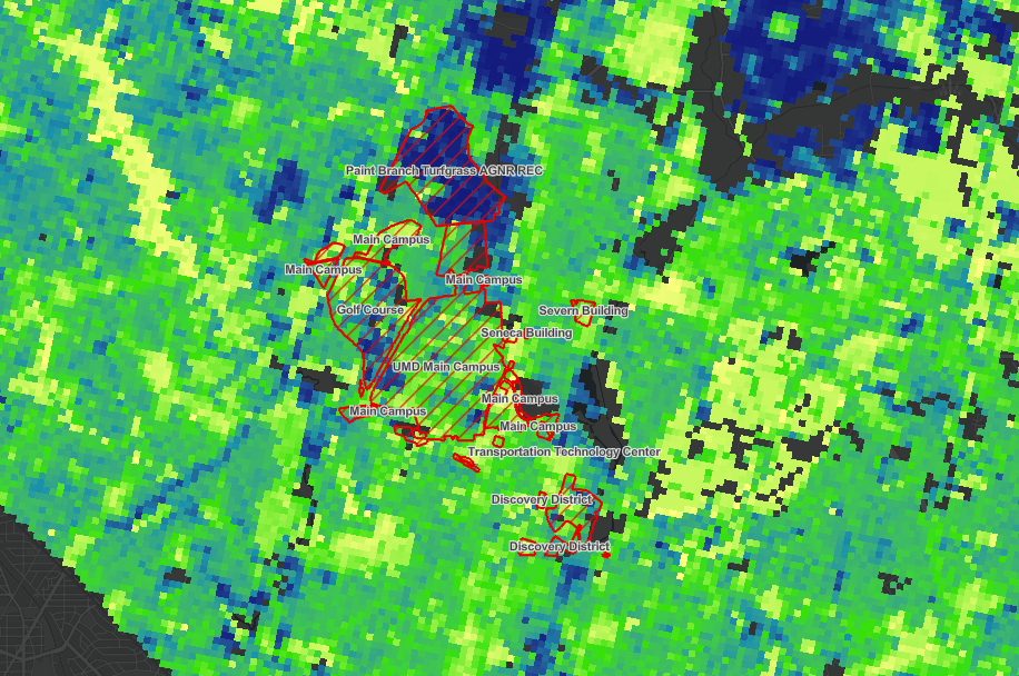 Carbon Storage Potential if all land is forested and managed