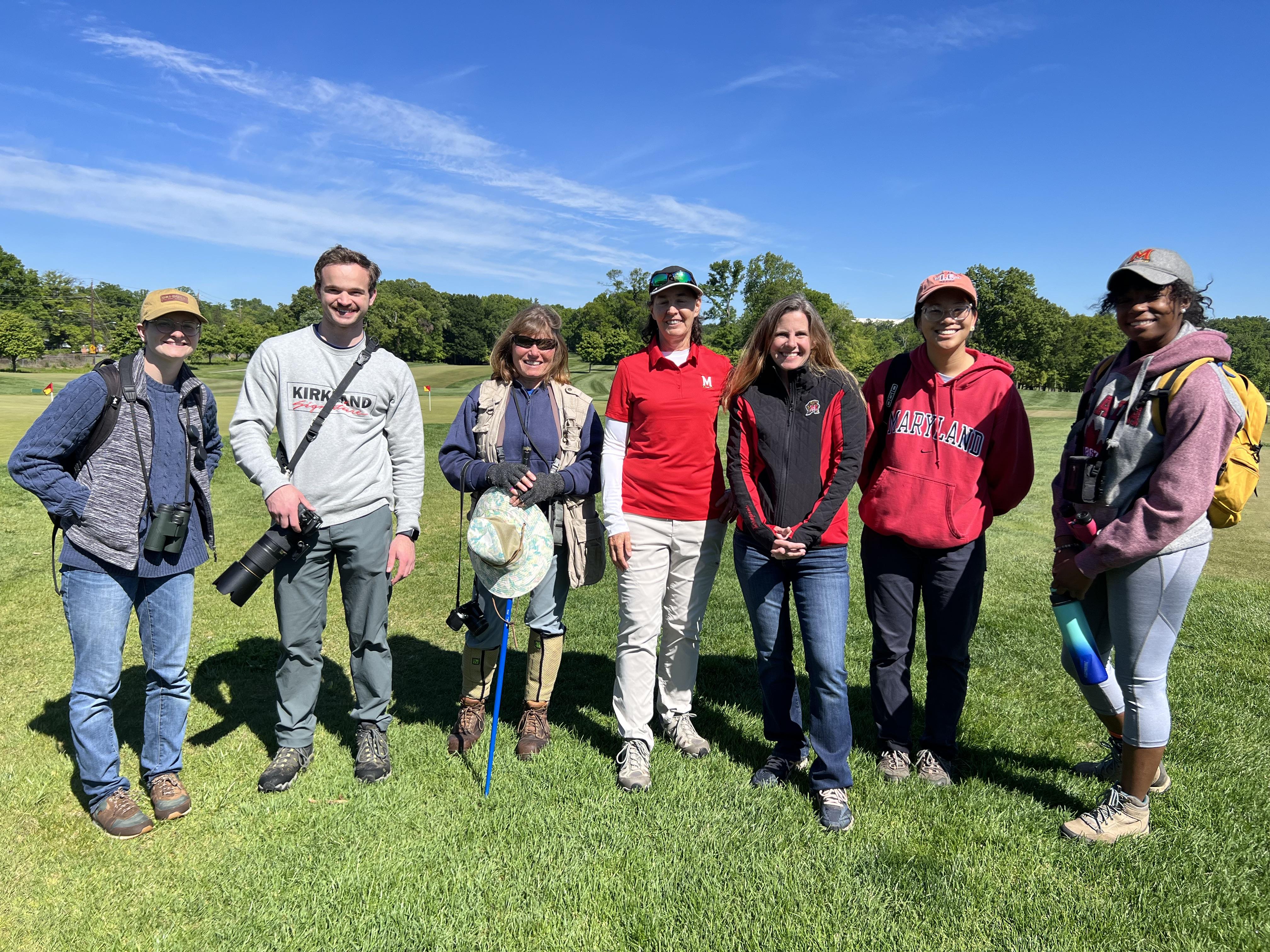 Group of people at BioBlitz 