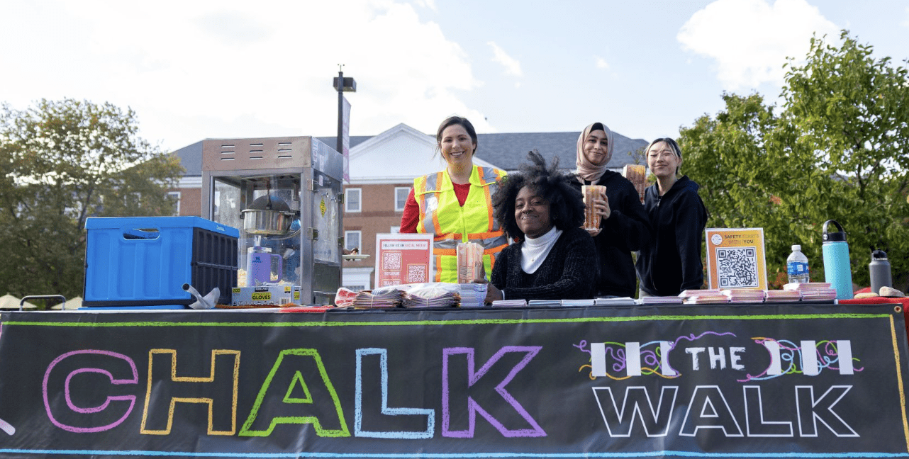 Chalk the Walk table