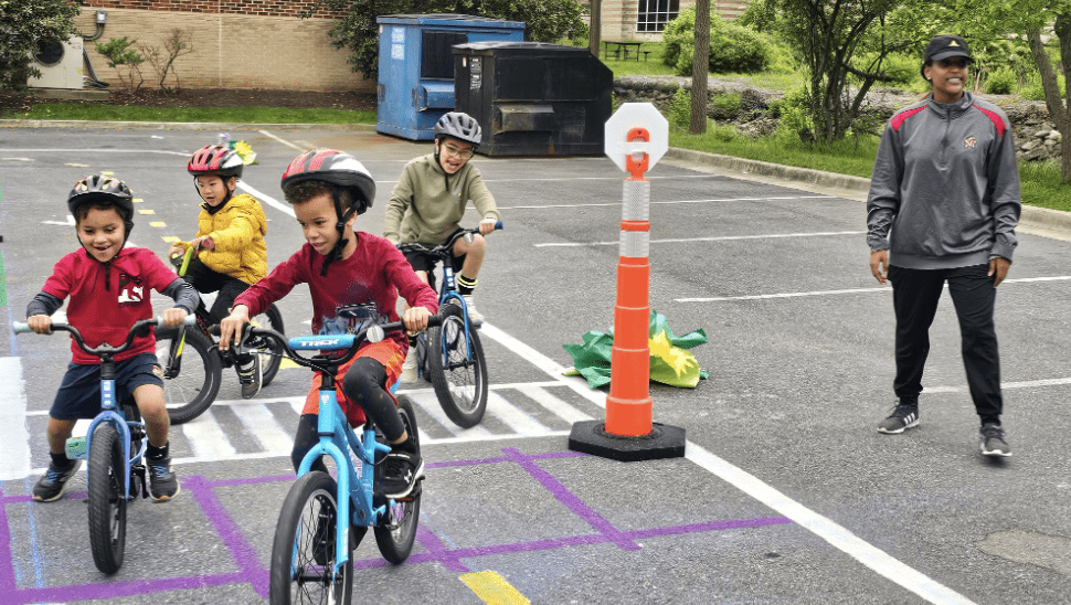 Children at Traffic Garden