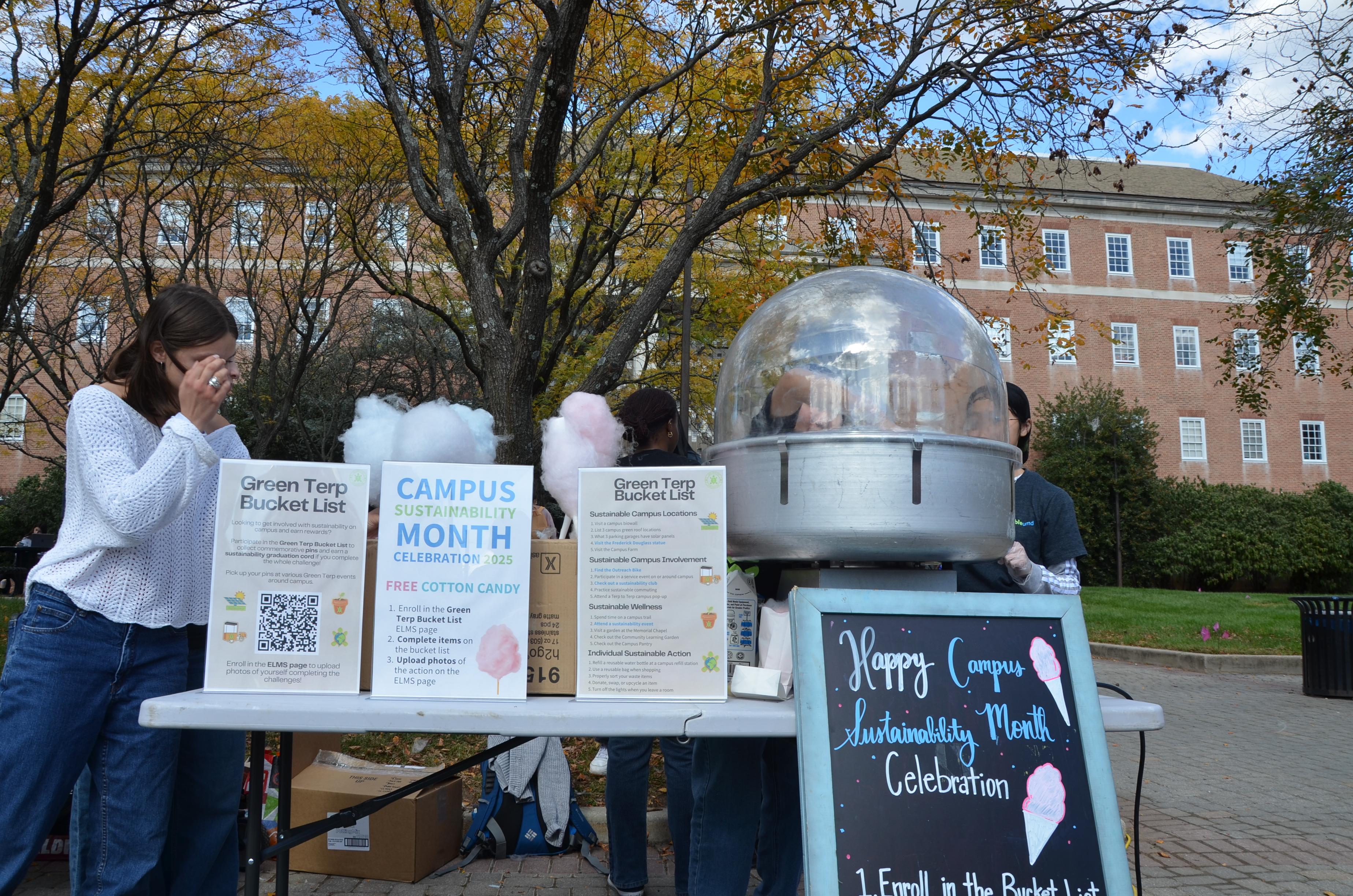 Cotton candy machine