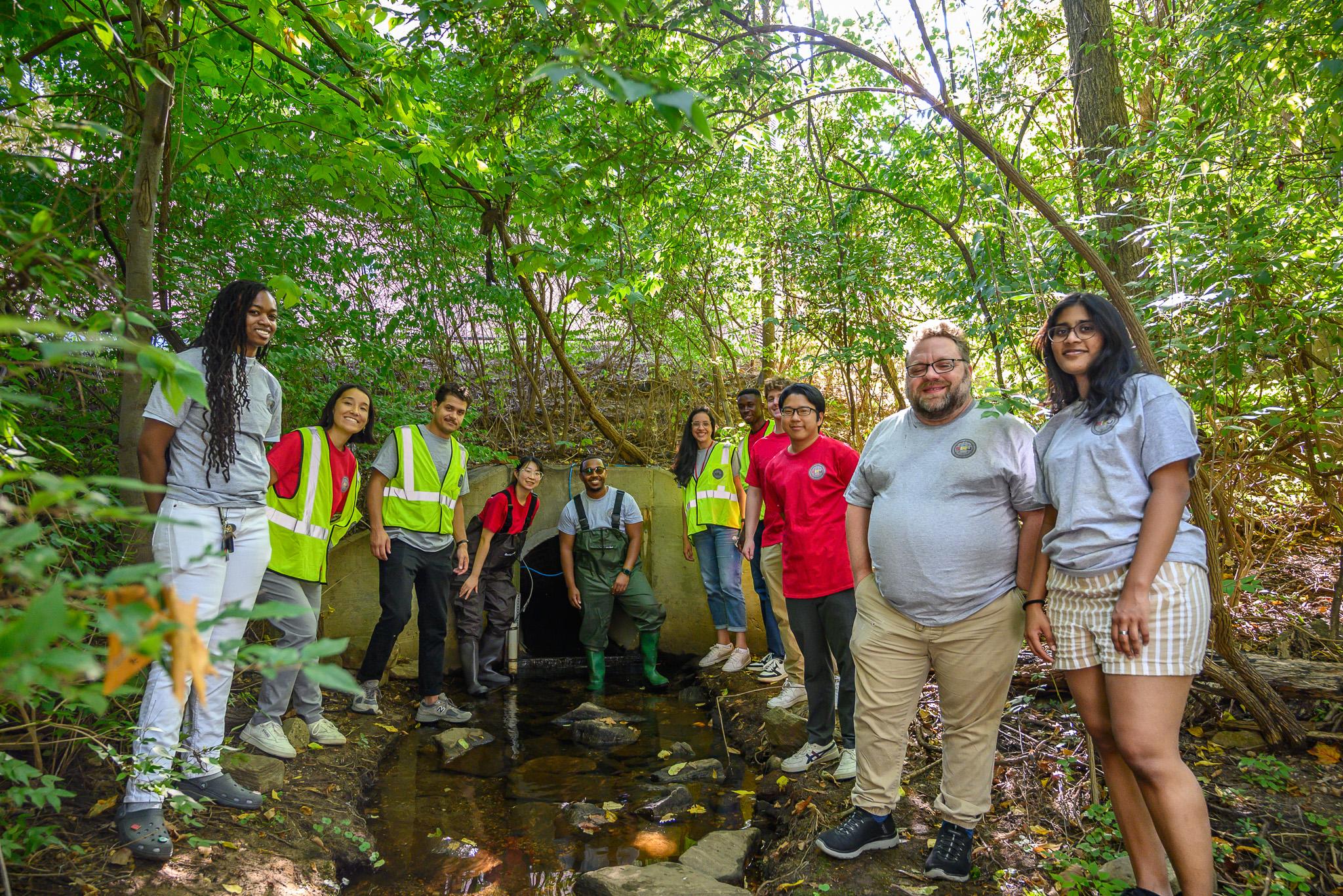 SIRJ Team at the Outfall 