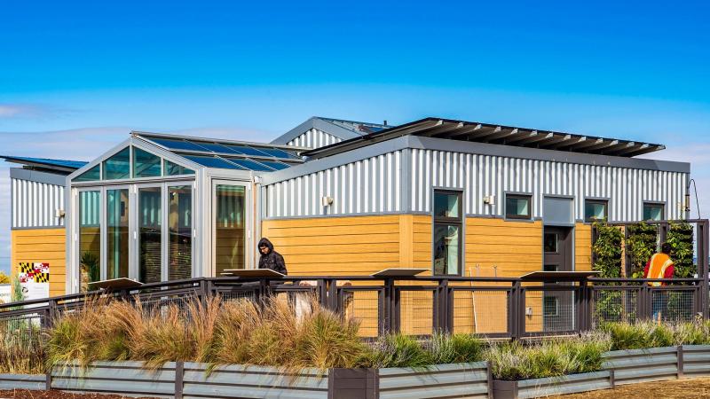 reACT House on UMD campus (photo credit: Dennis Schroeder)