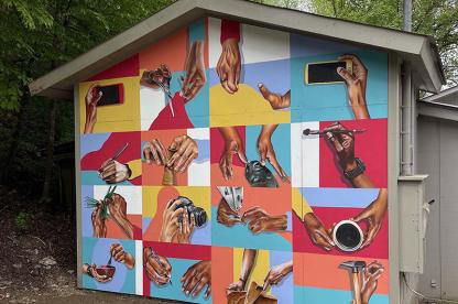 Colorful Painting House