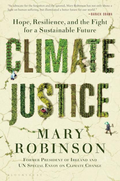Book cover for "Climate Justice Hope, Resilience, and the Fight for a Sustainable Future"